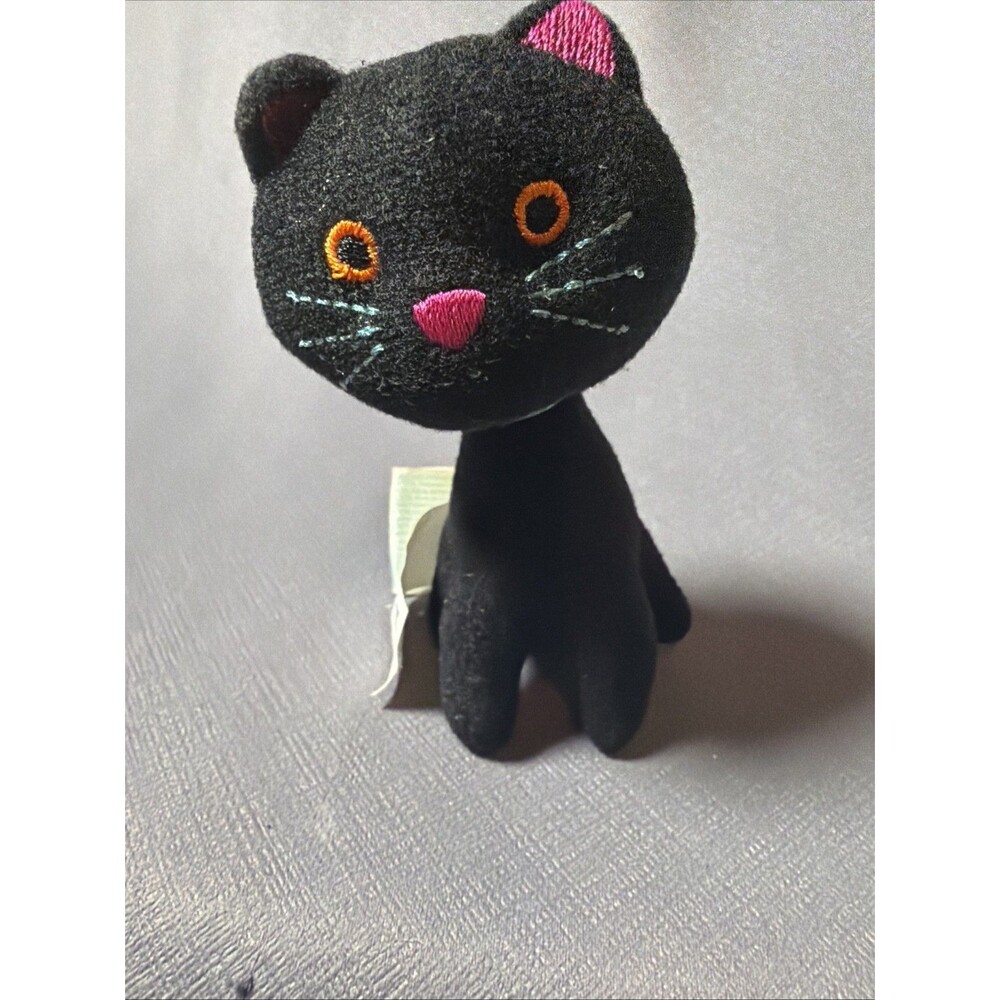 B. Toys by Maison Battat 4" Cuddly Black Cat plush toy -G